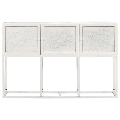 vidaXL Sideboard 115x30x76 cm Solid Mango Wood