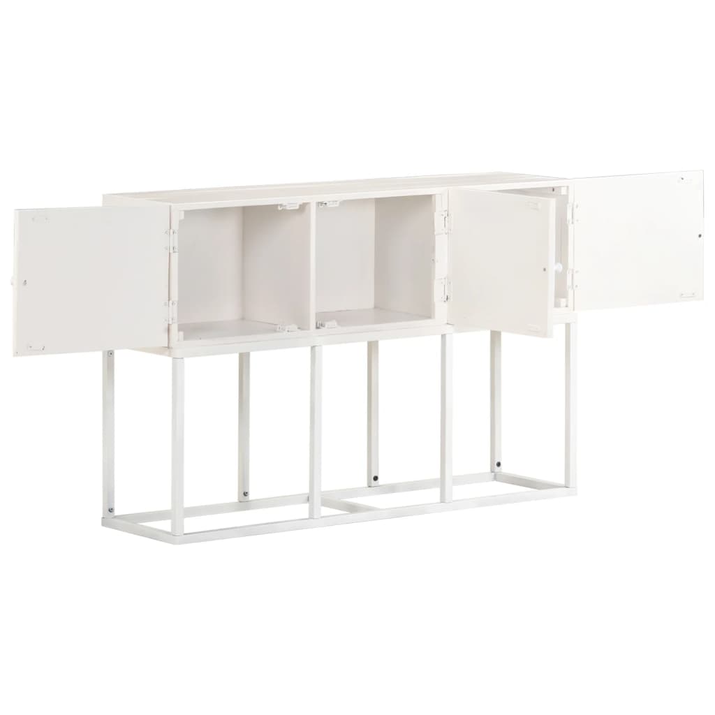 vidaXL Sideboard 115x30x76 cm Solid Mango Wood