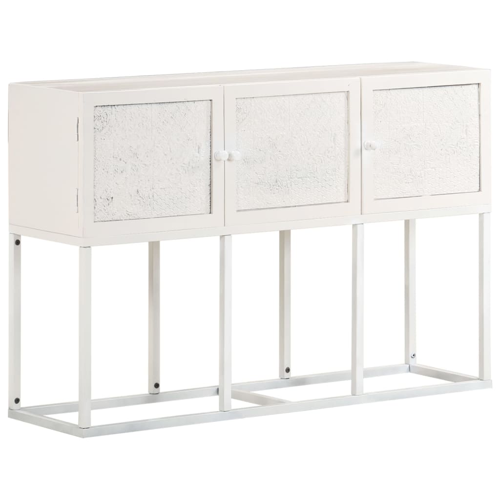 vidaXL Sideboard 115x30x76 cm Solid Mango Wood