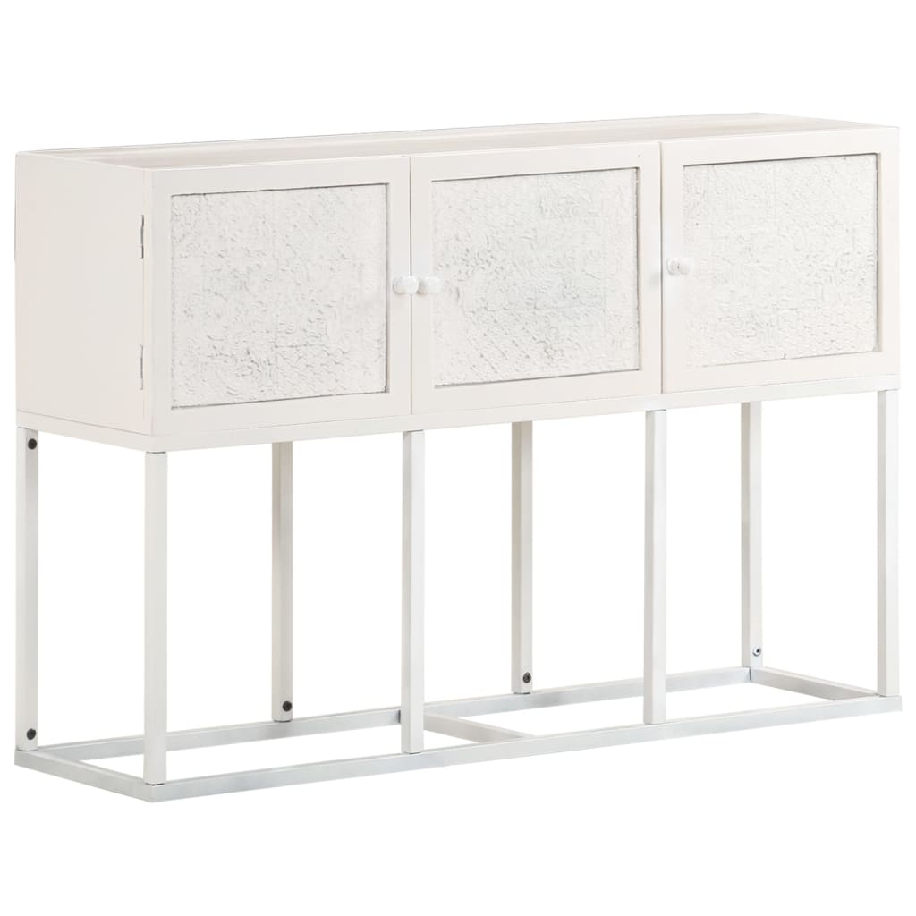 vidaXL Sideboard 115x30x76 cm Solid Mango Wood