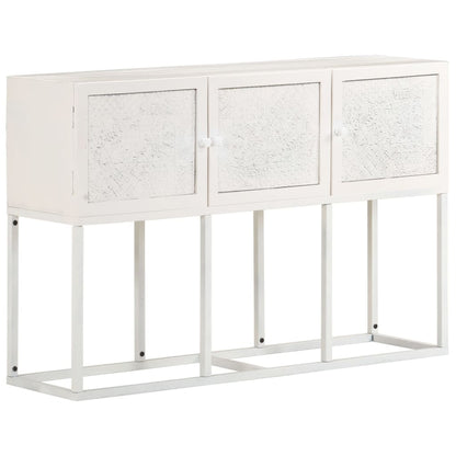 vidaXL Sideboard 115x30x76 cm Solid Mango Wood