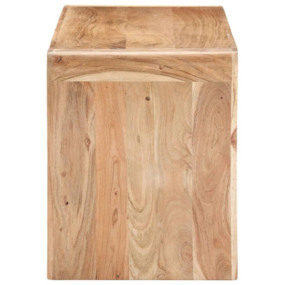 vidaXL Bench 110x38x46 cm Solid Acacia Wood
