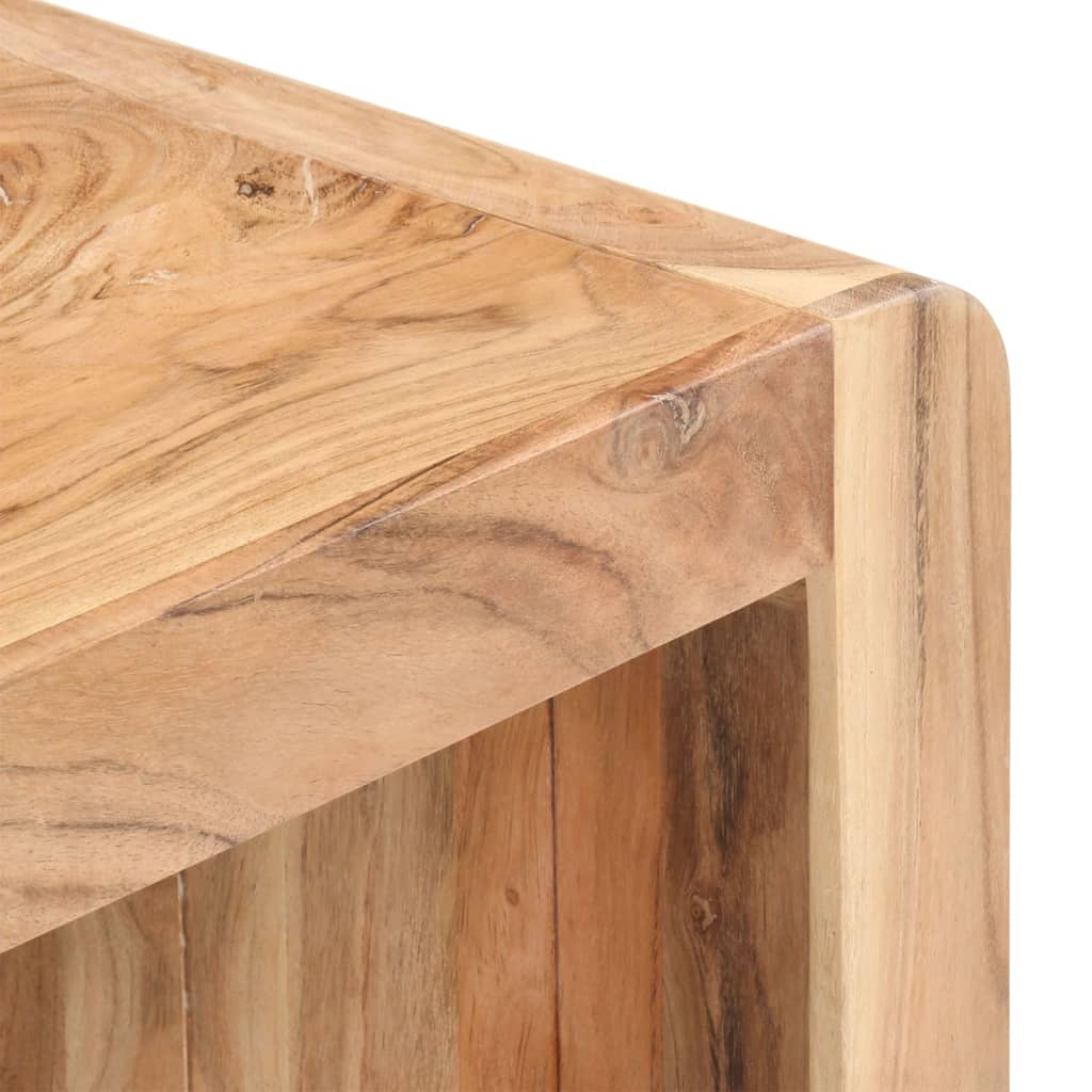 vidaXL Bench 110x38x46 cm Solid Acacia Wood