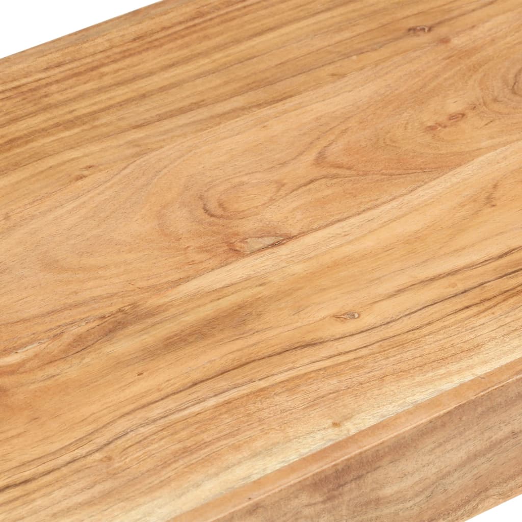 vidaXL Bench 110x38x46 cm Solid Acacia Wood
