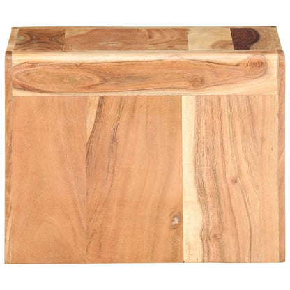 323588 vidaXL Side Table 43x40x30 cm Solid Acacia Wood