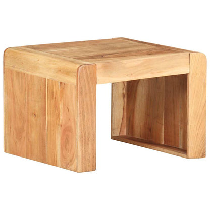 323588 vidaXL Side Table 43x40x30 cm Solid Acacia Wood