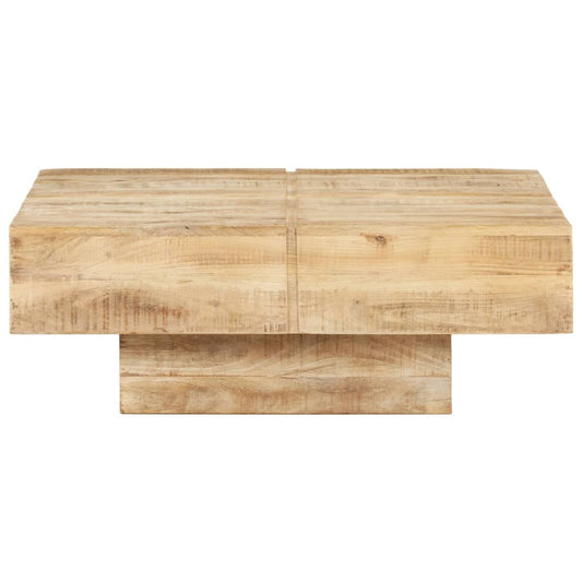 vidaXL Coffee Table | Natural Wood | Solid Mango Wood | Medium | Coffee Table