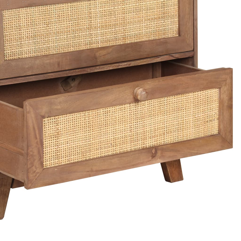 vidaXL Sideboard 61x35x76 cm Solid Mango Wood
