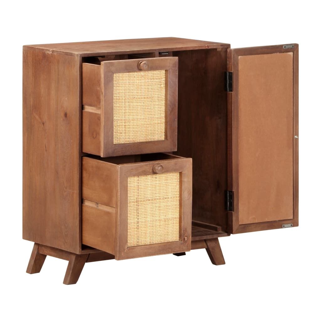 vidaXL Sideboard 60x35x75 cm Solid Mango Wood
