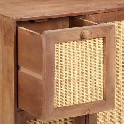 vidaXL Sideboard 60x35x75 cm Solid Mango Wood