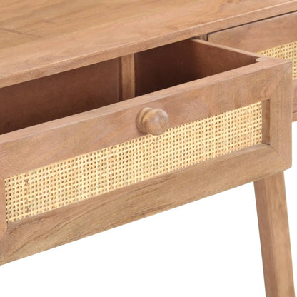 vidaXL Console Table 100x35x76 cm Solid Mango Wood