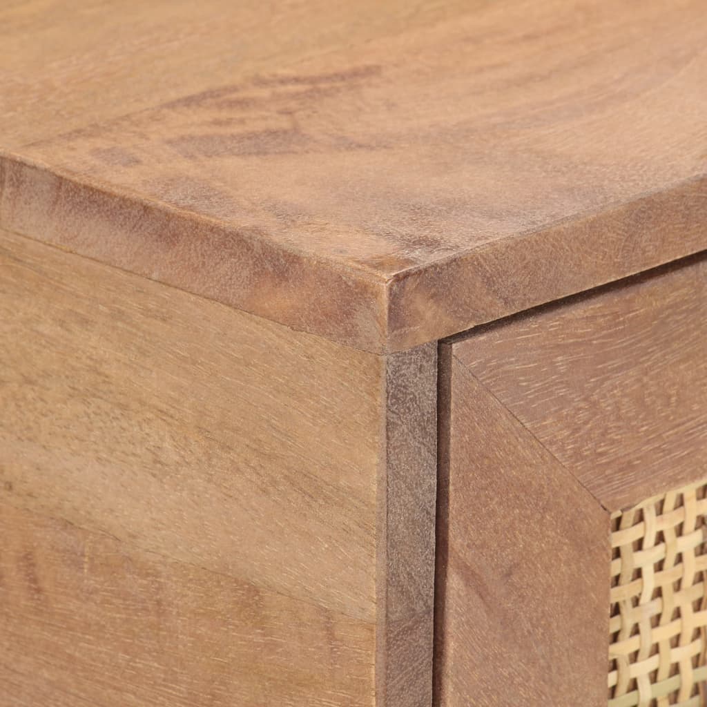 vidaXL Console Table 100x35x76 cm Solid Mango Wood