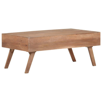 323599 vidaXL Coffee Table 100x60x40 cm Solid Mango Wood