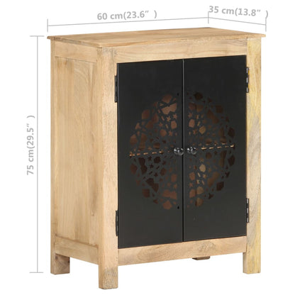 vidaXL Sideboard 60x35x75 cm Solid Mango Wood