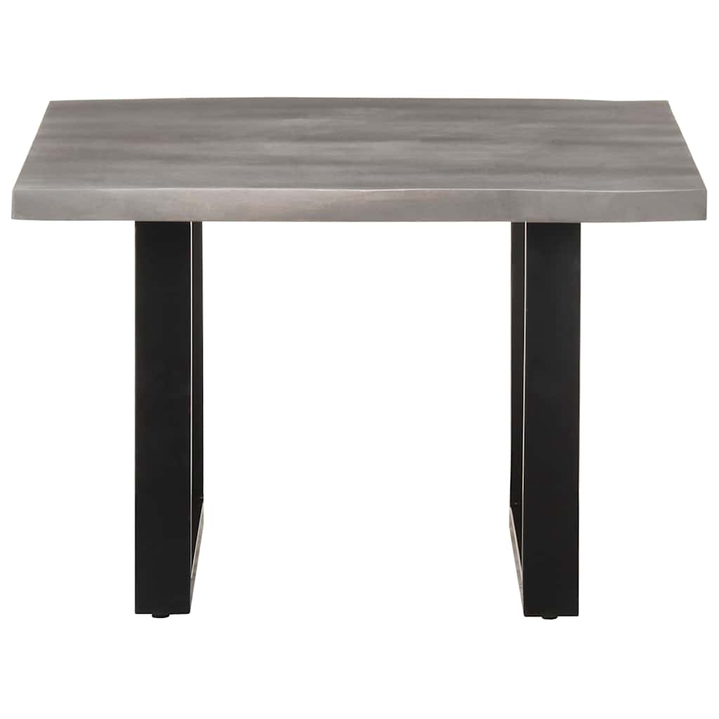 321045 vidaXL Coffee Table with Live Edges 60x60x40 cm Solid Acacia Wood