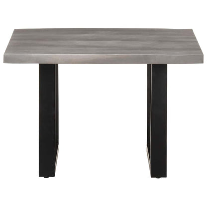 321045 vidaXL Coffee Table with Live Edges 60x60x40 cm Solid Acacia Wood