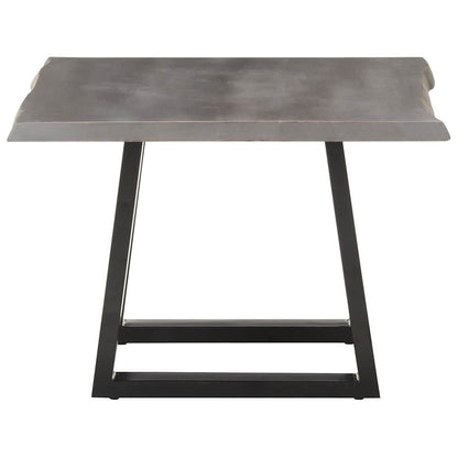 321045 vidaXL Coffee Table with Live Edges 60x60x40 cm Solid Acacia Wood