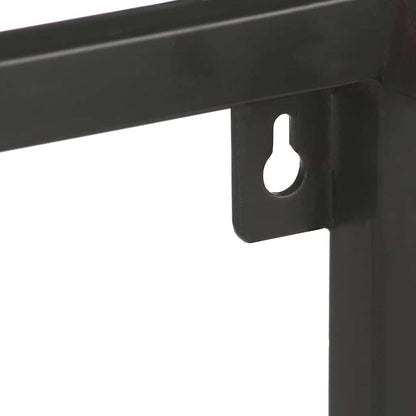 vidaXL Wall Shelf 80x20x60 cm Rough Mango Wood