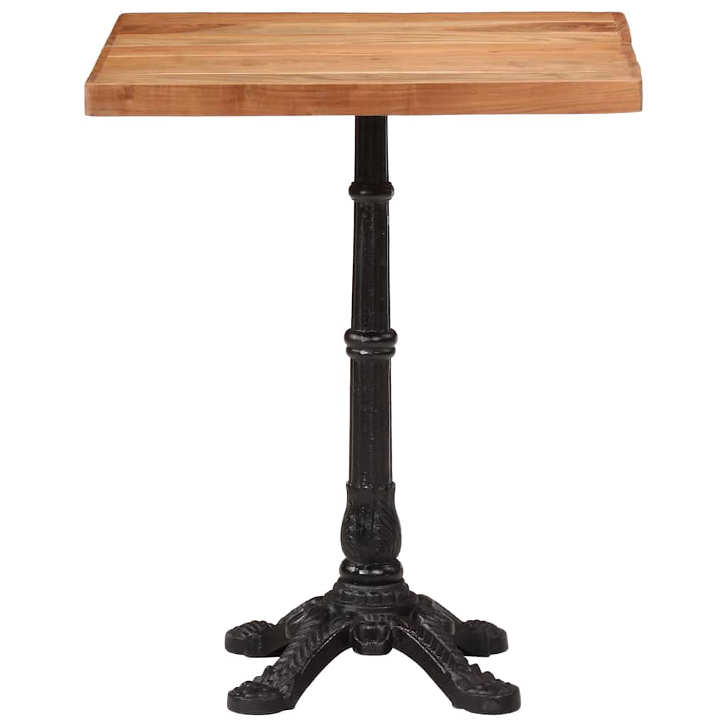 vidaXL Bistro Table 60x60x76 cm Solid Acacia Wood