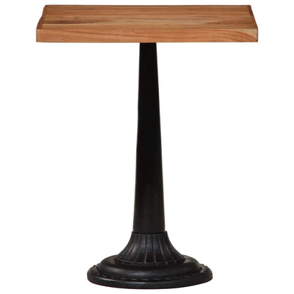 vidaXL Bistro Table 60x60x76 cm Solid Acacia Wood