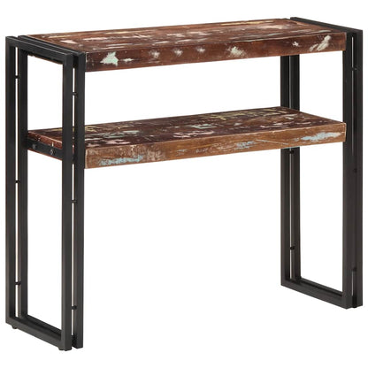 321098 vidaXL Console Table 90x30x75 cm Solid Reclaimed Wood