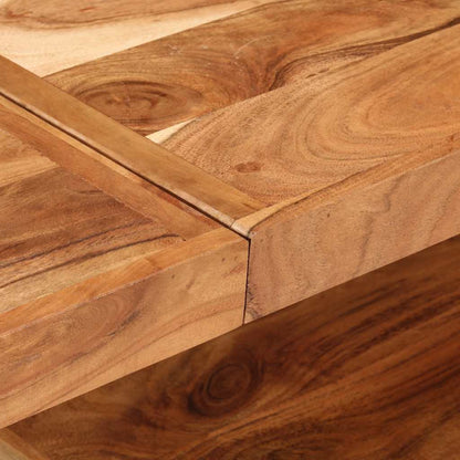 vidaXL Console Table 150x30x75 cm Solid Acacia Wood