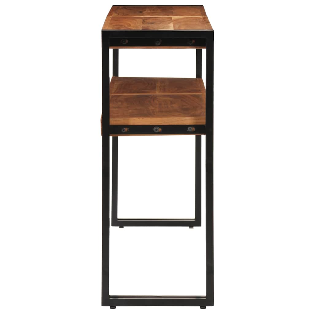 321103 vidaXL Console Table 150x30x75 cm Solid Acacia Wood