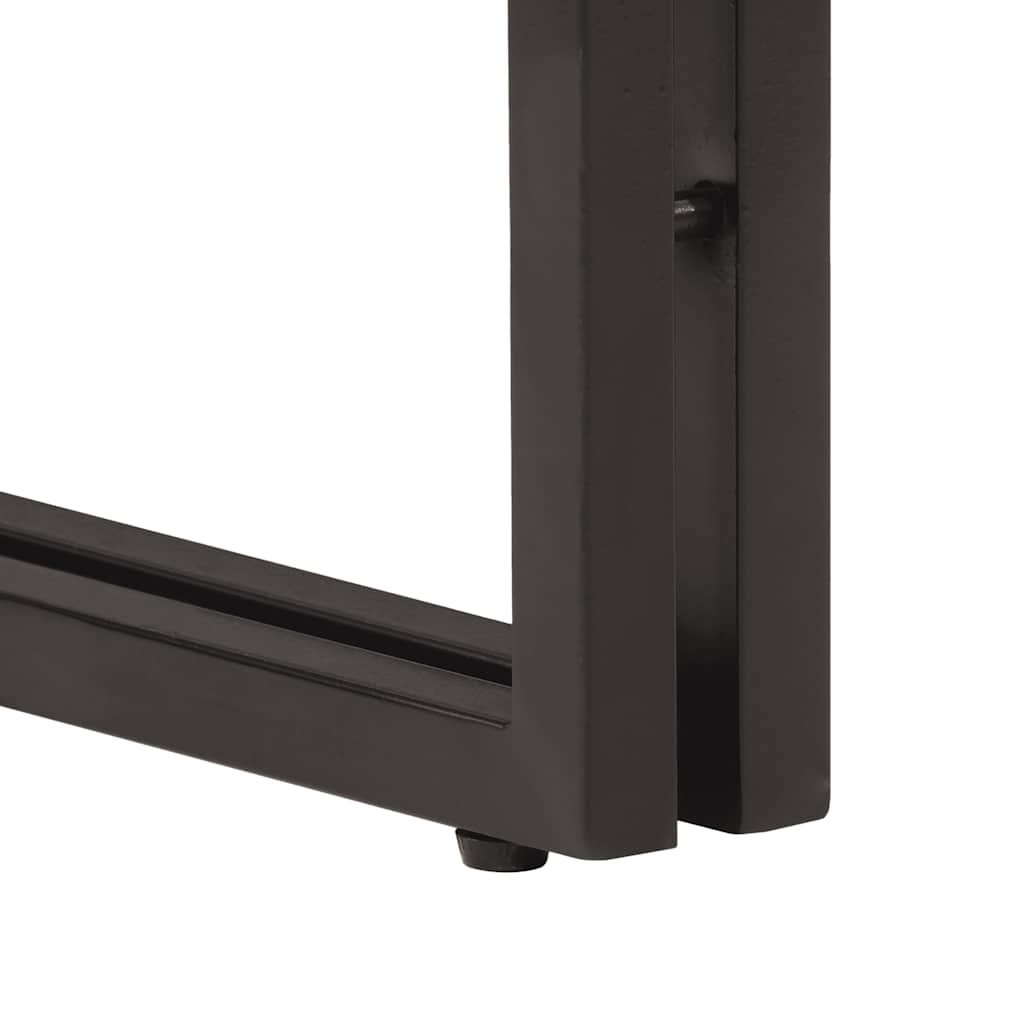 vidaXL Console Table 150x30x75 cm Solid Acacia Wood