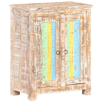 vidaXL Sideboard 61x35x76 cm Rough Acacia Wood