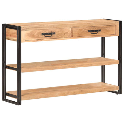 321803 vidaXL Sideboard 120x30x75 cm Solid Acacia Wood