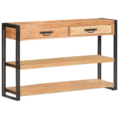 321803 vidaXL Sideboard 120x30x75 cm Solid Acacia Wood