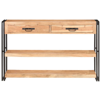 321803 vidaXL Sideboard 120x30x75 cm Solid Acacia Wood