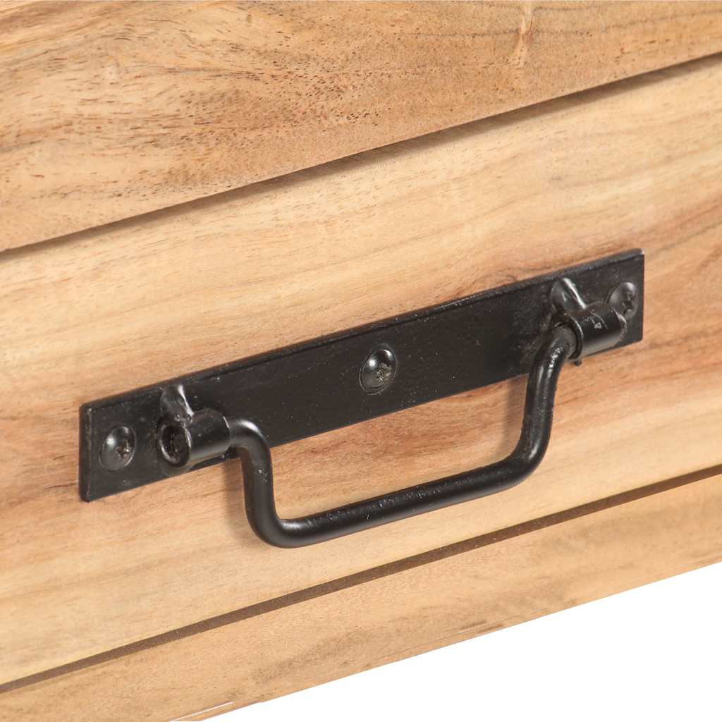 321803 vidaXL Sideboard 120x30x75 cm Solid Acacia Wood