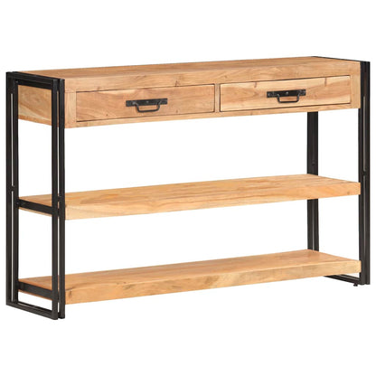 321803 vidaXL Sideboard 120x30x75 cm Solid Acacia Wood