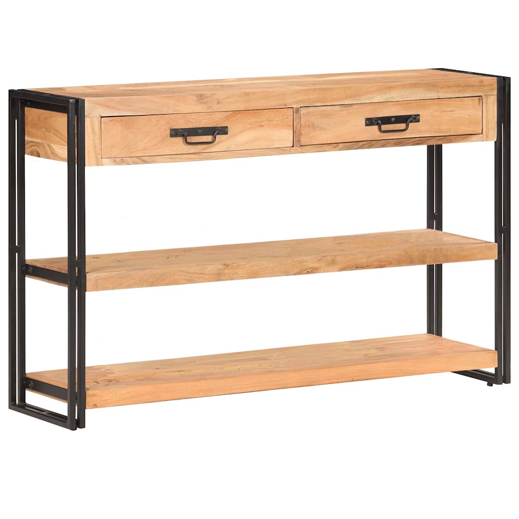 321803 vidaXL Sideboard 120x30x75 cm Solid Acacia Wood