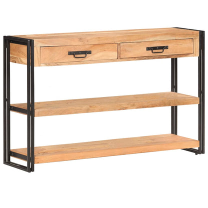 321803 vidaXL Sideboard 120x30x75 cm Solid Acacia Wood