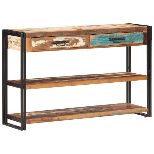 321804 vidaXL Sideboard 120x30x75 cm Solid Reclaimed Wood
