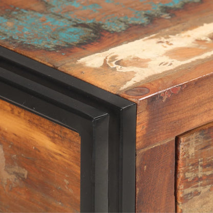 vidaXL Sideboard 120x30x75 cm Solid Reclaimed Wood