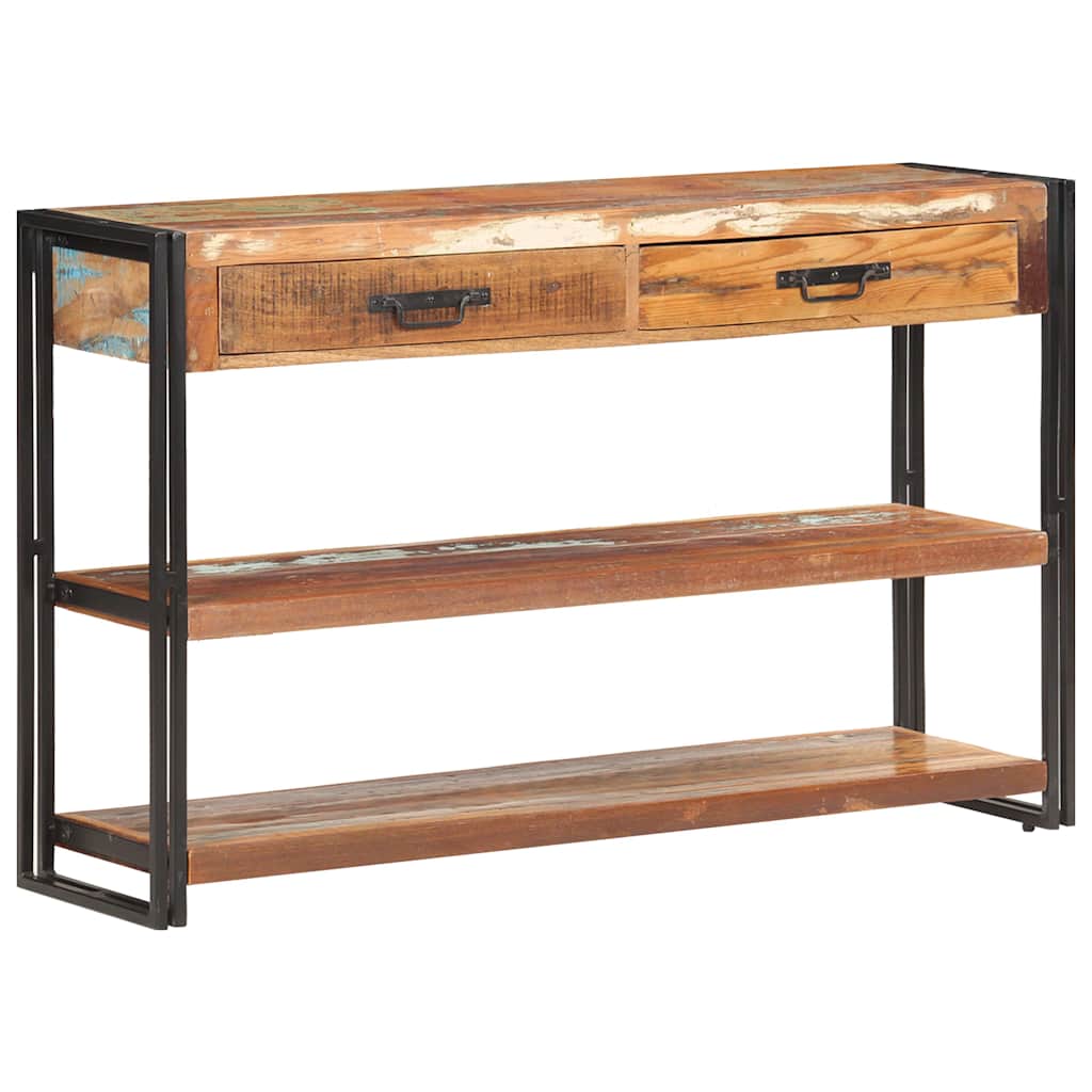 321804 vidaXL Sideboard 120x30x75 cm Solid Reclaimed Wood