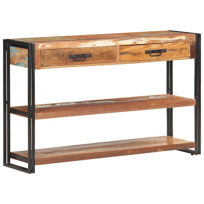 321804 vidaXL Sideboard 120x30x75 cm Solid Reclaimed Wood