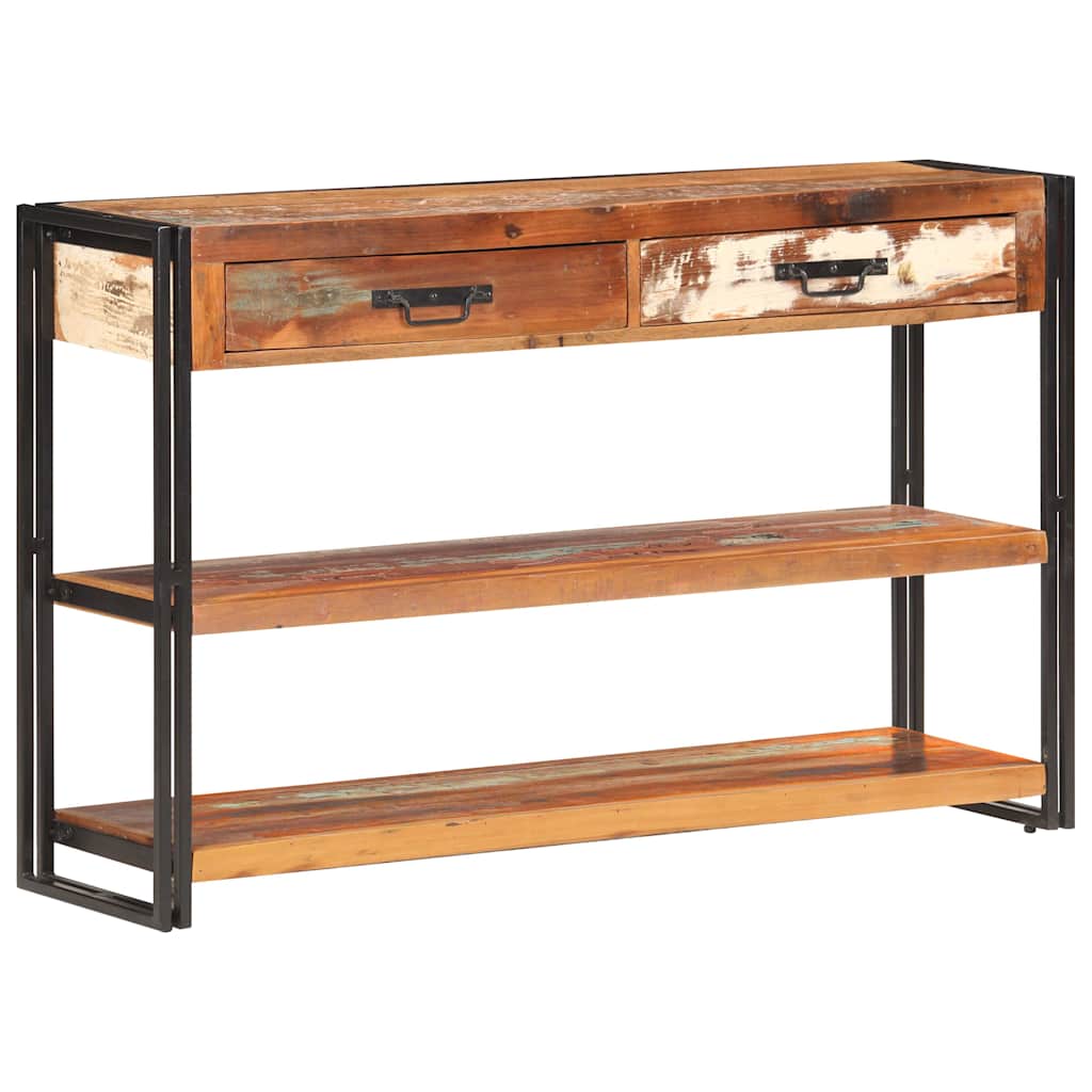 321804 vidaXL Sideboard 120x30x75 cm Solid Reclaimed Wood