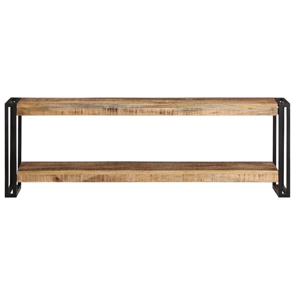 vidaXL TV Cabinet 120x30x40 cm Rough Mango Wood