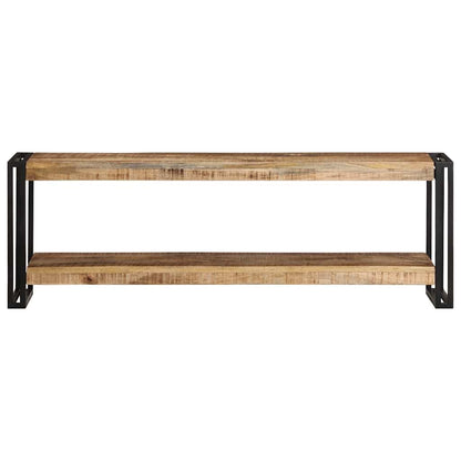 vidaXL TV Cabinet 120x30x40 cm Rough Mango Wood