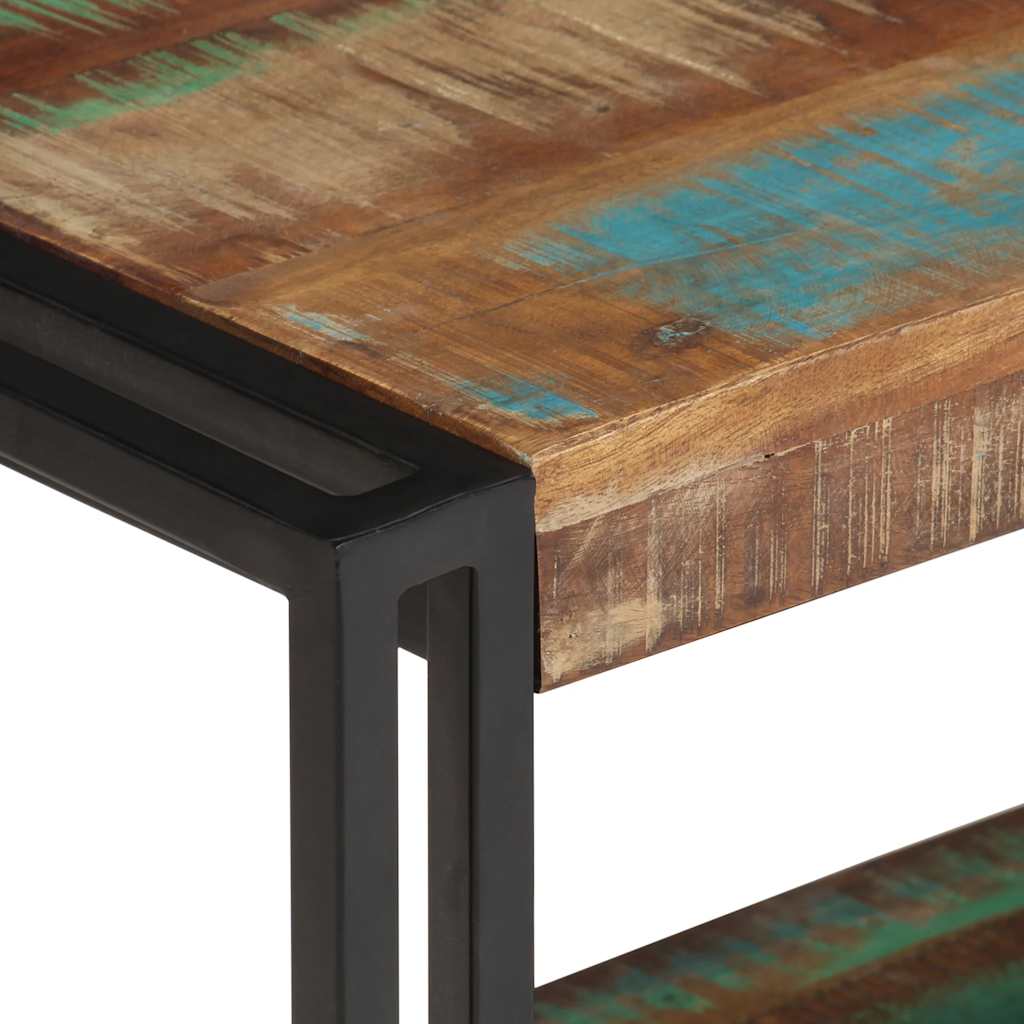 vidaXL TV Cabinet 120x30x40 cm Solid Reclaimed Wood