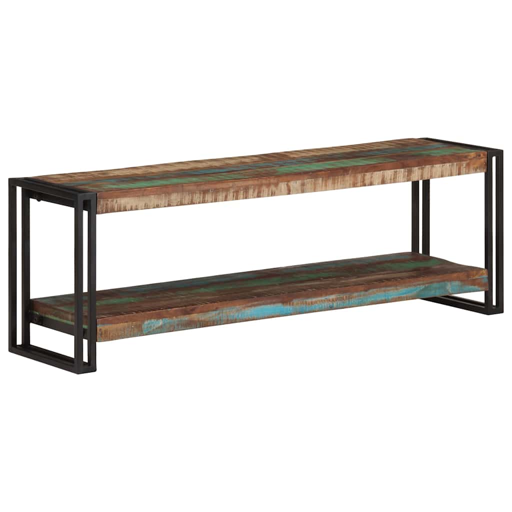 vidaXL TV Cabinet 120x30x40 cm Solid Reclaimed Wood