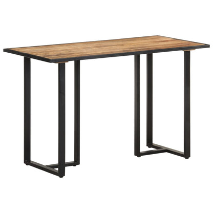 vidaXL Dining Table 120 cm Rough Mango Wood