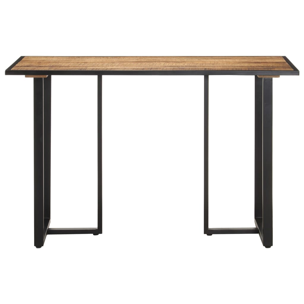 vidaXL Dining Table 120 cm Rough Mango Wood