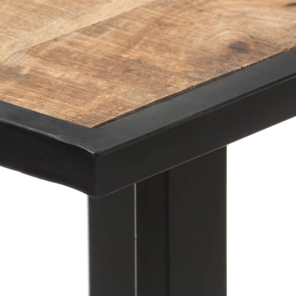 vidaXL Dining Table 120 cm Rough Mango Wood