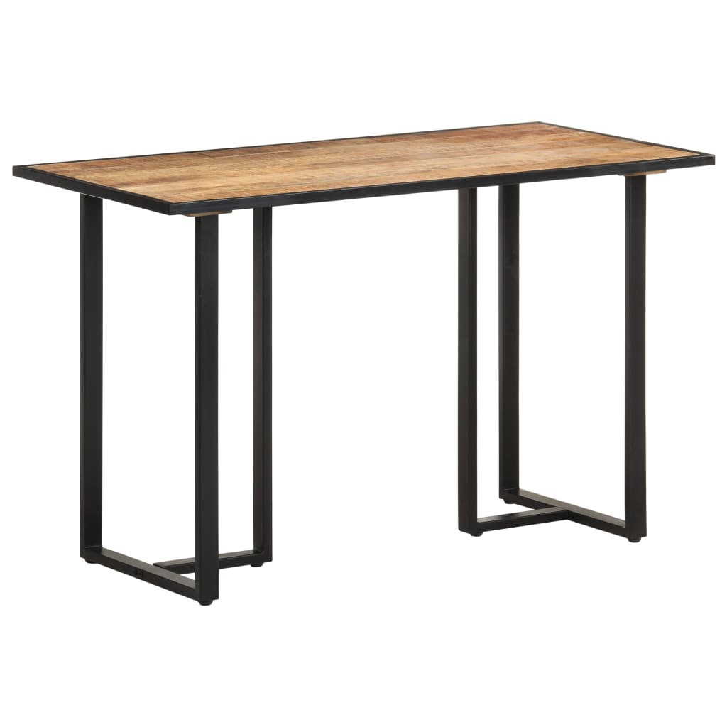 vidaXL Dining Table 120 cm Rough Mango Wood