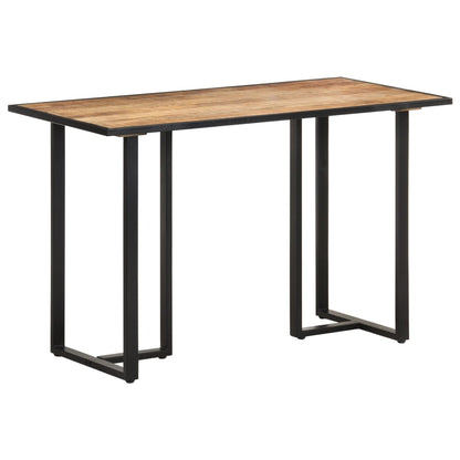 vidaXL Dining Table 120 cm Rough Mango Wood